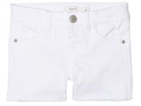 Girls summer shorts in white