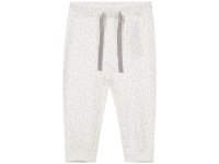 Unisex baby trousers in white