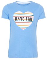 Girls short-sleeved shirt print