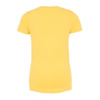 Girls T-shirt yellow with print