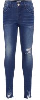 M&auml;dchen Jeans Knee-Cut-Detail