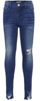 Girls Jeans Knee Cut Detail