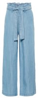 NAME IT Paperbag trousers for girls in light blue