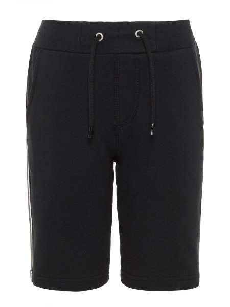 Jungen Sweat-Shorts in schwarz