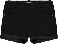 M&auml;dchen schwarze Stretch-Shorts