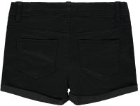 M&auml;dchen schwarze Stretch-Shorts