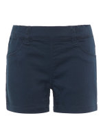 M&auml;dchen blaue Stretch-Shorts