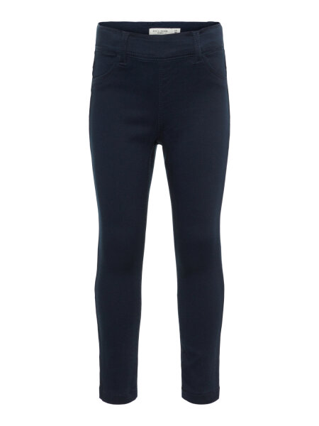 Girls twill leggings dark blue