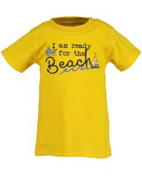 Baby shirt with &quot;Beach&quot; print