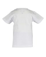 Unisex short-sleeved shirt in white
