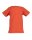 Unisex short sleeve t-shirt in orange