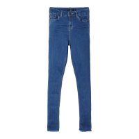 High Waist Skinny Fit M&auml;dchen Jeans