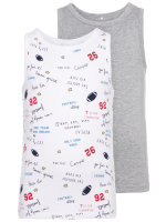 Boys tank tops in a double pack
