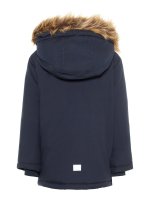 Jungen Parka mit Kapuze &amp;Teddyfutter