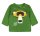 Unisex shirt long sleeves green