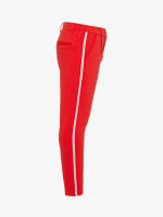 Girls trousers with red stripes