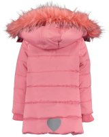 Girls quilted winter parka