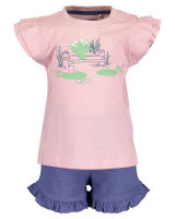 Girls shirt &amp; shorts set pink