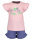M&auml;dels Shirt &amp; Shorts Set rosa