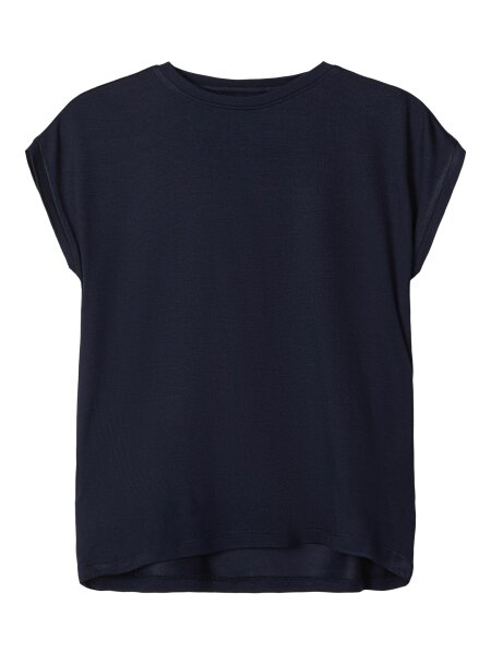 Girls sleeveless shirt in blue