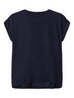 M&auml;dchen Shirt Fl&uuml;gel&auml;rmel in blau