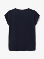 Girls sleeveless shirt in blue