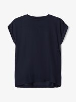 Girls sleeveless shirt in blue