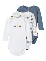 Baby boys bodysuits in a 3-pack