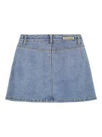 Girls denim skirt with pockets