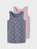 Girls vests double pack