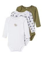 Unisex baby bodysuit set long sleeve