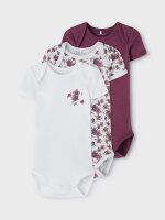 Girls baby bodysuit set short sleeve
