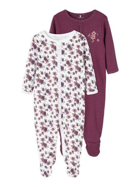 Girls sleep romper 2-pack