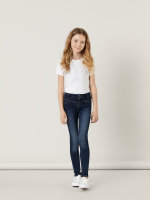Girls jeans with brush effect