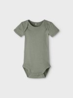Unisex short sleeve baby bodysuits