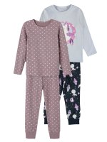 Girls pyjamas double pack
