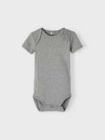 Unisex baby short sleeve bodysuit set