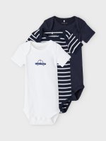 Boys baby bodysuits in a 3-pack