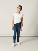 Girls skinny fit stretch jeans