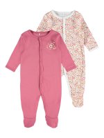 Baby girls 2-pack pyjamas