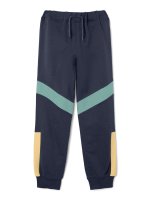 Girls fabric trousers with drawstring