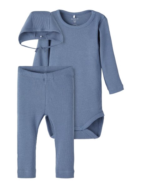 Unisex Baby Set Body, Hose und M&uuml;tze