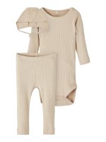 Unisex Baby Set Body, Hose und M&uuml;tze