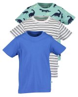 Blue Seven 3 teiliges T-Shirt Set f&uuml;r Jungen