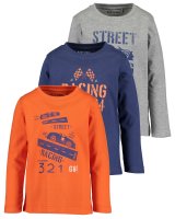 Blue Seven set of 3 longsleeve with print &quot;Racing