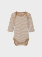 long-sleeved baby bodysuits in a 3-pack