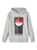 Boys-Pullover with hood &amp; Pokemon Print