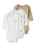 Unisex Baby Body 3er Pack "B&auml;rchen"