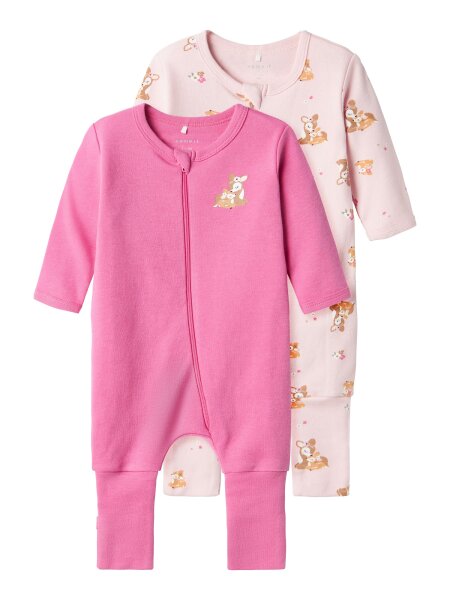 M&auml;dchen Kleinkind Strampler im 2 Pack mit Zipper