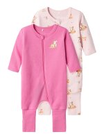 M&auml;dchen Kleinkind Strampler im 2 Pack mit Zipper